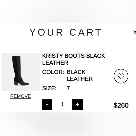 Dolce Vita Knee High Black Boots Size 7 - Kristy - Picture 8 of 12